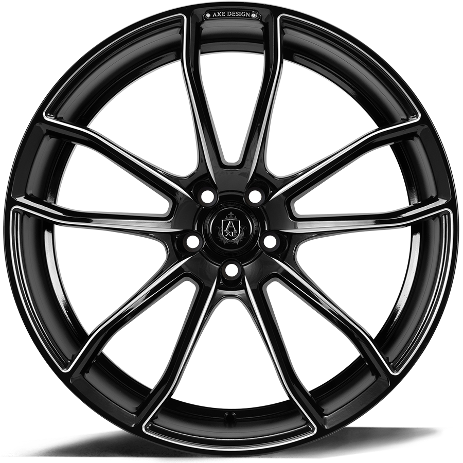 22 inch 22x9 AXE EX33 BLACK MILLED BLANKS wheels rims 5x110 +20 eBay